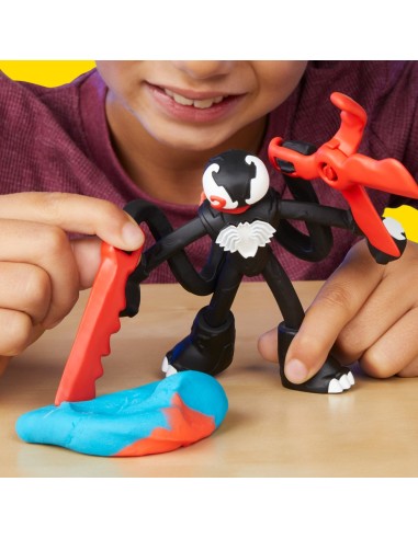 MASAS PLAY DOH MARVEL SPIDER-MAN LANZA Y ATRAPA