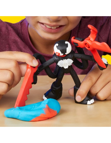 MASAS PLAY DOH MARVEL SPIDER-MAN LANZA Y ATRAPA