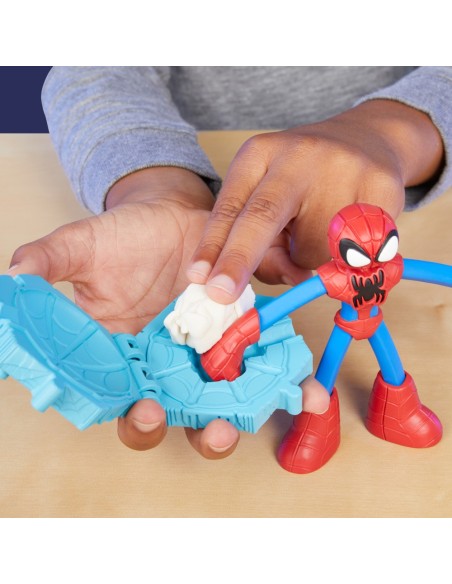 MASAS PLAY DOH MARVEL SPIDER-MAN LANZA Y ATRAPA