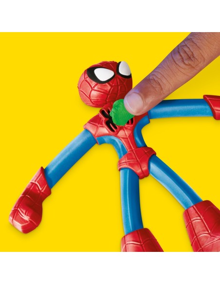 MASAS PLAY DOH MARVEL SPIDER-MAN LANZA Y ATRAPA