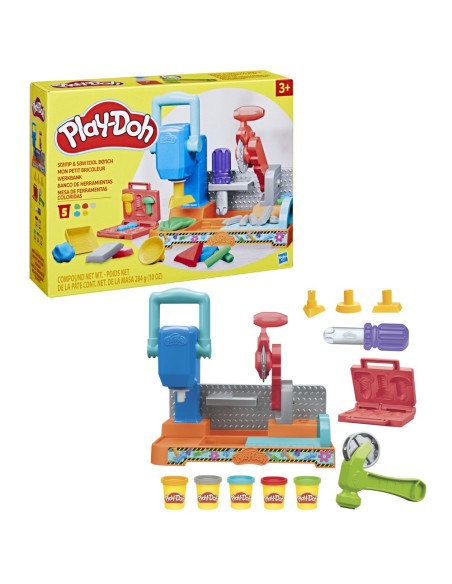 MASAS PLAY DOH BANCO DE HERRAMIENTAS