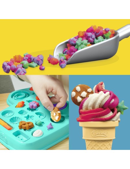 MASAS PLAY DOH HELADERÍA MULTICOLOR