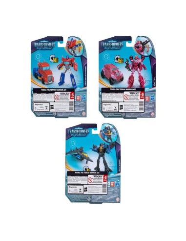 FIGURA DE ACCIÓN TRANSFORMERS EARTHSPARK WARRIOR SURTIDO