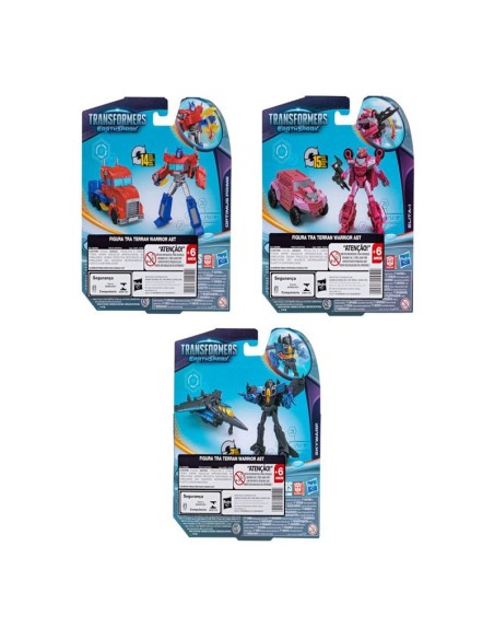 FIGURA DE ACCIÓN TRANSFORMERS EARTHSPARK WARRIOR SURTIDO