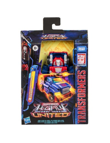 FIGURA DE ACCIÓN TRANSFORMERS GENERATIONS LEGACY UNITED DELUXE G1 UNIVERSE AUTOBOT GEARS