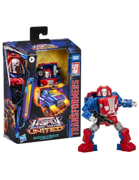 FIGURA DE ACCIÓN TRANSFORMERS GENERATIONS LEGACY UNITED DELUXE G1 UNIVERSE AUTOBOT GEARS