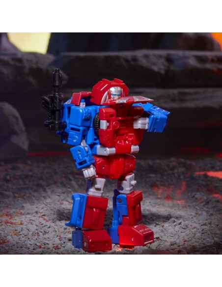 FIGURA DE ACCIÓN TRANSFORMERS GENERATIONS LEGACY UNITED DELUXE G1 UNIVERSE AUTOBOT GEARS