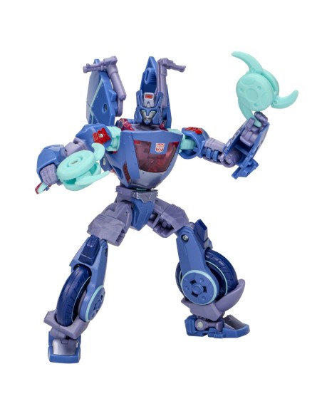 FIGURA DE ACCIÓN TRANSFORMERS LEGACY UNITED DELUXE CLASS CYBERVERSE UNIVERSE CHROMIA