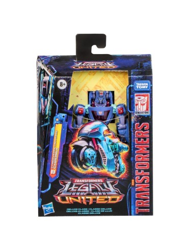 FIGURA DE ACCIÓN TRANSFORMERS LEGACY UNITED DELUXE CLASS CYBERVERSE UNIVERSE CHROMIA