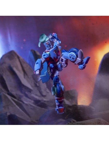 FIGURA DE ACCIÓN TRANSFORMERS LEGACY UNITED DELUXE CLASS CYBERVERSE UNIVERSE CHROMIA