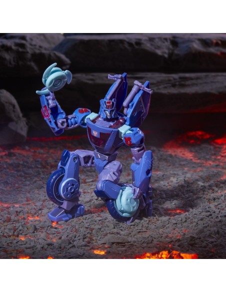 FIGURA DE ACCIÓN TRANSFORMERS LEGACY UNITED DELUXE CLASS CYBERVERSE UNIVERSE CHROMIA