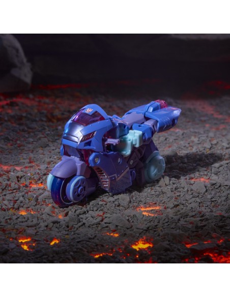 FIGURA DE ACCIÓN TRANSFORMERS LEGACY UNITED DELUXE CLASS CYBERVERSE UNIVERSE CHROMIA