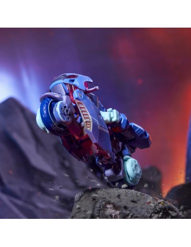 FIGURA DE ACCIÓN TRANSFORMERS LEGACY UNITED DELUXE CLASS CYBERVERSE UNIVERSE CHROMIA