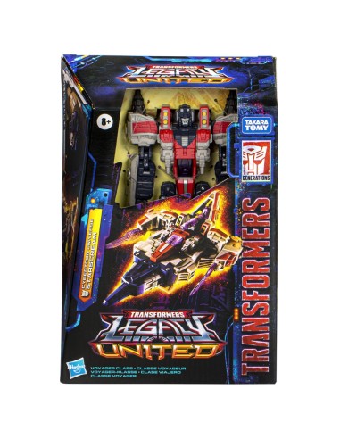 FIGURA DE ACCIÓN TRANSFORMERS LEGACY UNITED VOYAGER CYBERTRON UNIVERSE STARSCREAM