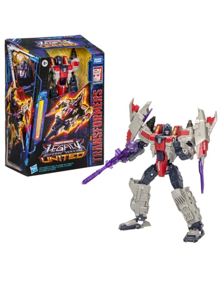 FIGURA DE ACCIÓN TRANSFORMERS LEGACY UNITED VOYAGER CYBERTRON UNIVERSE STARSCREAM