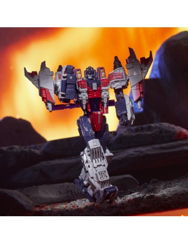 FIGURA DE ACCIÓN TRANSFORMERS LEGACY UNITED VOYAGER CYBERTRON UNIVERSE STARSCREAM