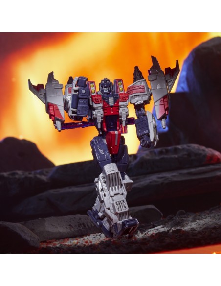 FIGURA DE ACCIÓN TRANSFORMERS LEGACY UNITED VOYAGER CYBERTRON UNIVERSE STARSCREAM