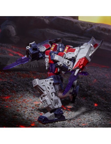 FIGURA DE ACCIÓN TRANSFORMERS LEGACY UNITED VOYAGER CYBERTRON UNIVERSE STARSCREAM
