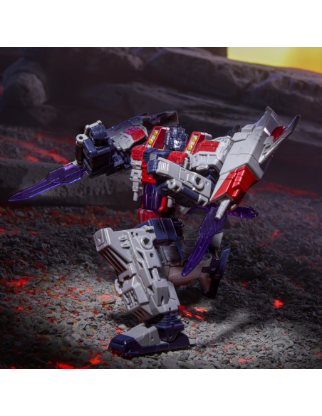 FIGURA DE ACCIÓN TRANSFORMERS LEGACY UNITED VOYAGER CYBERTRON UNIVERSE STARSCREAM