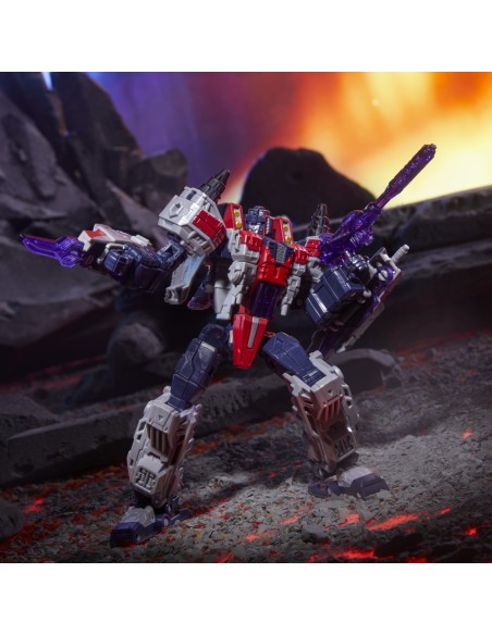 FIGURA DE ACCIÓN TRANSFORMERS LEGACY UNITED VOYAGER CYBERTRON UNIVERSE STARSCREAM