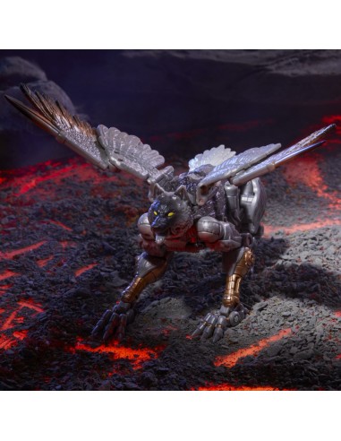 FIGURA DE ACCIÓN TRANSFORMERS LEGACY UNITED VOYAGER BEAST WARS UNIVERSE SILVERBOLT