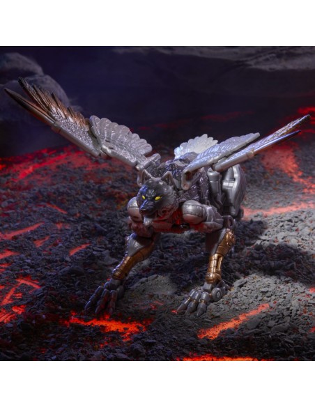 FIGURA DE ACCIÓN TRANSFORMERS LEGACY UNITED VOYAGER BEAST WARS UNIVERSE SILVERBOLT