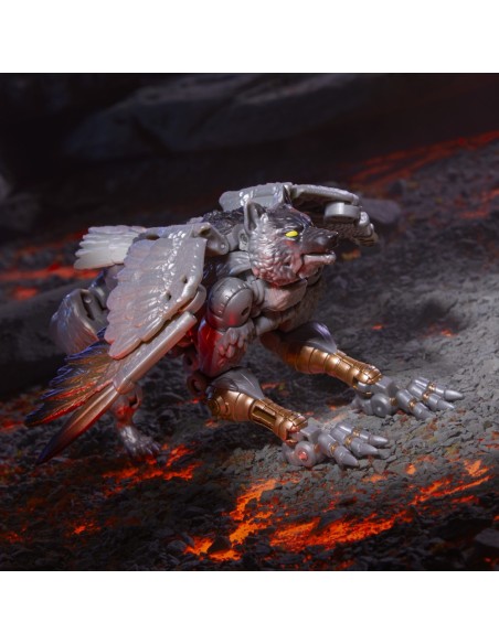 FIGURA DE ACCIÓN TRANSFORMERS LEGACY UNITED VOYAGER BEAST WARS UNIVERSE SILVERBOLT