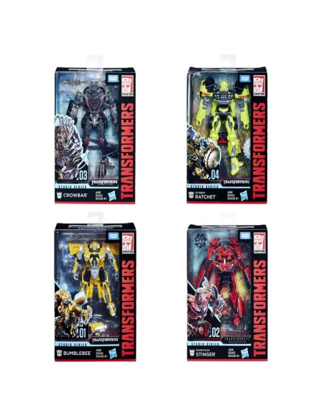 FIGURA DE ACCIÓN TRANSFORMERS STUDIO SERIES DELUXE SURTIDO