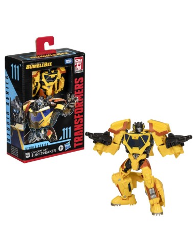 FIGURA DE ACCIÓN TRANSFORMERS STUDIO SERIES BUMBLEBEE DELUXE CONCEPT ART SUNSTREAKER