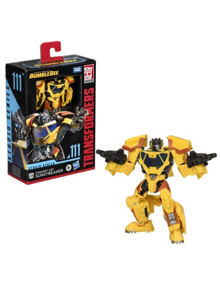 FIGURA DE ACCIÓN TRANSFORMERS STUDIO SERIES BUMBLEBEE DELUXE CONCEPT ART SUNSTREAKER