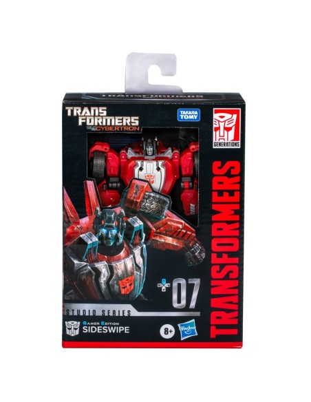 FIGURA DE ACCIÓN TRANSFORMERS STUDIO SERIES WAR FOR CYBERTRON DELUXE SIDESWIPE