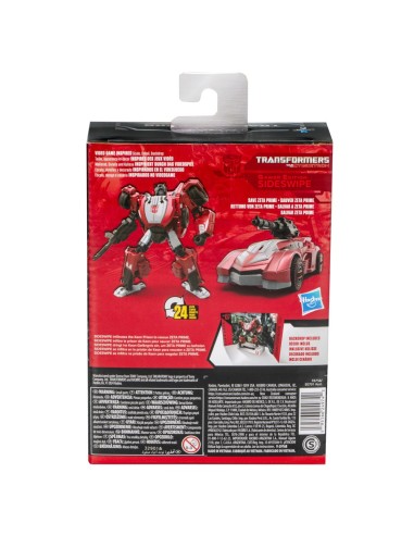 FIGURA DE ACCIÓN TRANSFORMERS STUDIO SERIES WAR FOR CYBERTRON DELUXE SIDESWIPE