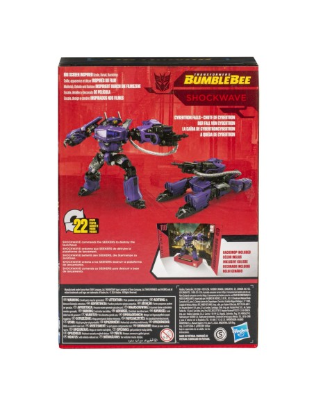 FIGURA DE ACCIÓN TRANSFORMERS STUDIO SERIES BUMBLEBEE VOYAGER SHOCKWAVE
