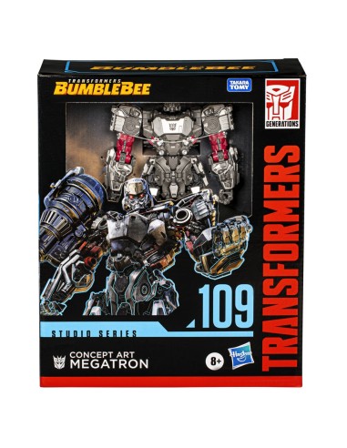 FIGURA DE ACCIÓN TRANSFORMERS STUDIO SERIES BUMBLEBEE CONCEPT AR MEGATRON