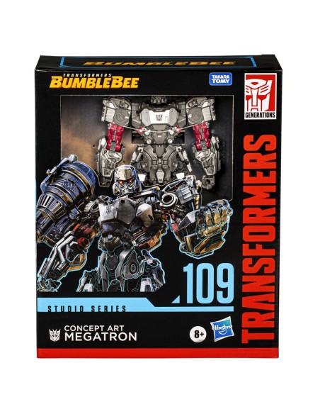 FIGURA DE ACCIÓN TRANSFORMERS STUDIO SERIES BUMBLEBEE CONCEPT AR MEGATRON
