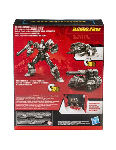 FIGURA DE ACCIÓN TRANSFORMERS STUDIO SERIES BUMBLEBEE CONCEPT AR MEGATRON