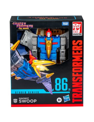 FIGURA DE ACCIÓN TRANSFORMERS STUDIO SERIES LEADER DINOBOT SWOOP
