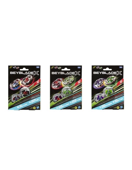 TROMPO BEYBLADE X PACK DOBLE SURTIDO