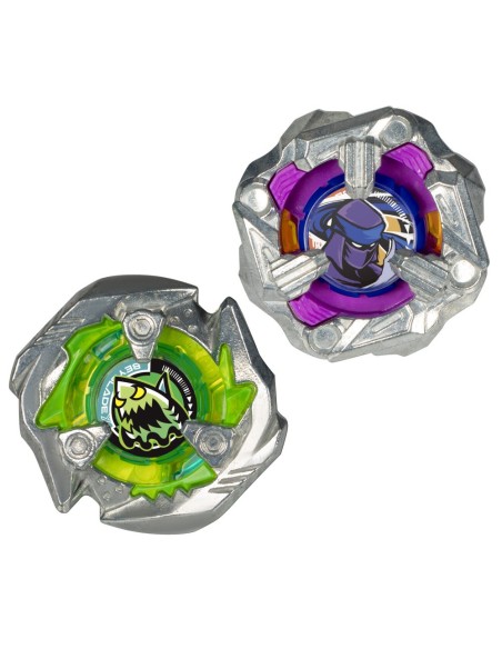TROMPO BEYBLADE X KNIFE SHINOBI 4-80HN Y KEEL SHARK 3-80