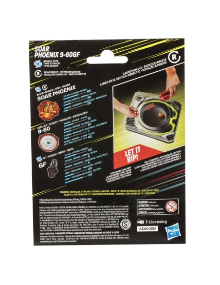 TROMPO BEYBLADE X SOAR PHOENIX