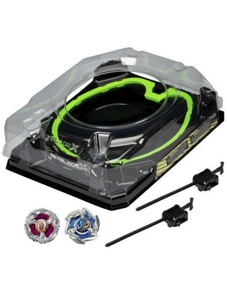 TROMPO BEYBLADE X SET DE BATALLA XTREME