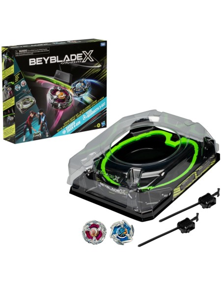TROMPO BEYBLADE X SET DE BATALLA XTREME