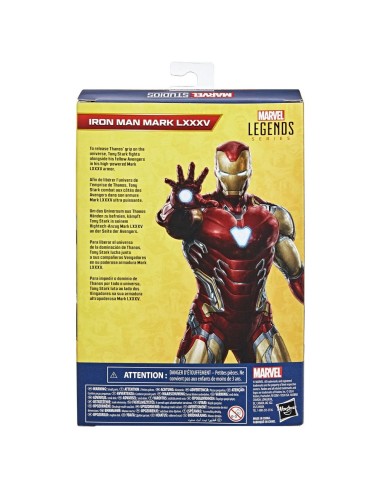 FIGURA DE ACCIÓN MARVEL LEGENDS SERIES IRON MAN MARK LXXXV
