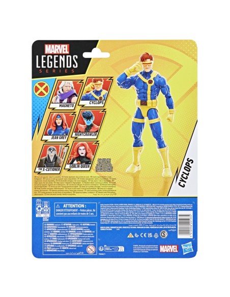 FIGURA DE ACCIÓN MARVEL LEGENDS SERIES X-MEN CÍCLOPE