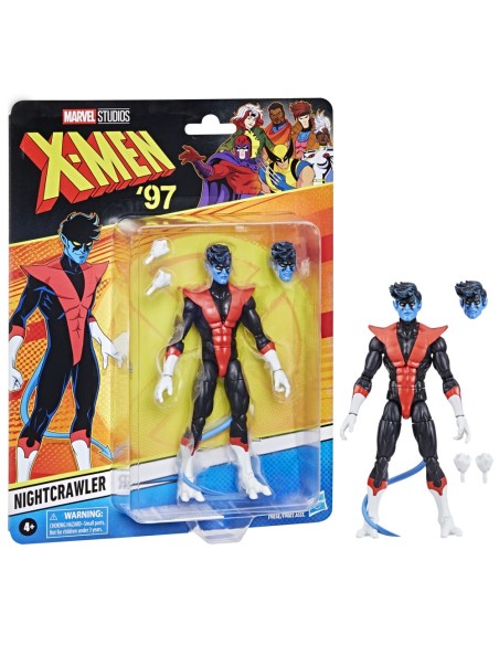 FIGURA DE ACCIÓN MARVEL LEGENDS SERIES X-MEN RONDADOR NOCTURNO