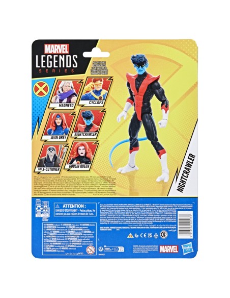 FIGURA DE ACCIÓN MARVEL LEGENDS SERIES X-MEN RONDADOR NOCTURNO