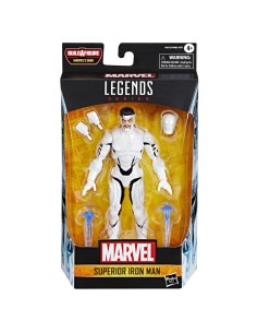 FIGURA DE ACCIÓN MARVEL LEGENDS SERIES SUPERIOR IRON MAN 2