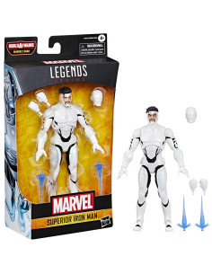 FIGURA DE ACCIÓN MARVEL LEGENDS SERIES SUPERIOR IRON MAN