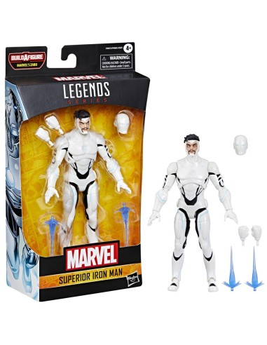 FIGURA DE ACCIÓN MARVEL LEGENDS SERIES SUPERIOR IRON MAN