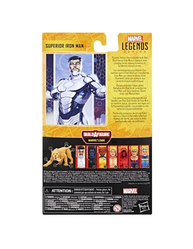 FIGURA DE ACCIÓN MARVEL LEGENDS SERIES SUPERIOR IRON MAN